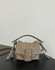 Kitlife Fendi Mamma Baguette Small Bag Gray 16x10x13cm  - 1