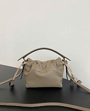 Kitlife Fendi Mamma Baguette Small Bag Gray 16x10x13cm  - 6