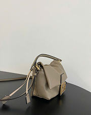 Kitlife Fendi Mamma Baguette Small Bag Gray 16x10x13cm  - 5