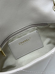 Kitlife Chanel Large Flap Bag Dark Gray Sheepskin AS6116 28×17×8 cm - 2