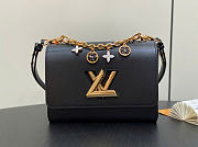 Kitlife Louis Vuitton Twist Bag Black M11723 15x9x19cm - 1