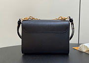 Kitlife Louis Vuitton Twist Bag Black M11723 15x9x19cm - 5