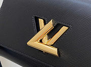 Kitlife Louis Vuitton Twist Bag Black M11723 15x9x19cm - 3