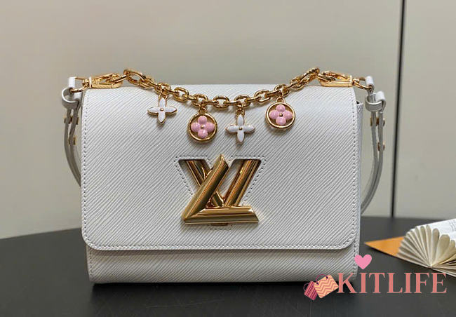 Kitlife Louis Vuitton Twist Bag White M11724 15x9x19cm  - 1