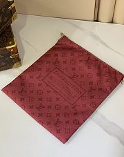 Kitlife Louis Vuitton Keepall Foldable 45 Bag Monogram Red Nylon M25772 45x20x27cm - 6