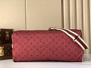Kitlife Louis Vuitton Keepall Foldable 45 Bag Monogram Red Nylon M25772 45x20x27cm - 5
