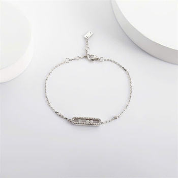 Kitlife Messika Baby Move Pavé Bracelet Silver