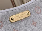 Kitlife Louis Vuittin Pochette Liv Bag Milky White/Peach M27741 24.5x13.5x6.5cm - 4