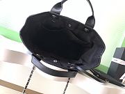 Kitlife Chanel Deauville Tote Bag Black AS3351 35cm - 6