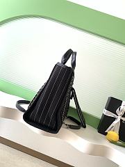 Kitlife Chanel Deauville Tote Bag Black AS3351 35cm - 2
