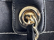Kitlife Chanel Classic Travel Shopping Bag Black AS93257 33x31x21cm - 5