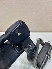 Kitlife Prada Small Messenger Bag Black 2VH070 19x12.5x5.5cm - 3