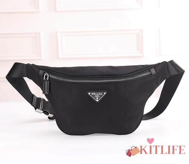 Kitlife Prada Waist Bag Black 33x24x13cm  - 1