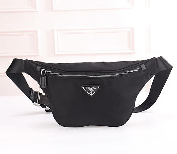 Kitlife Prada Waist Bag Black 33x24x13cm 