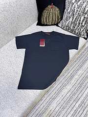 Kitlife Gucci Vintage Logo Embroidery T-shirt Black - 1