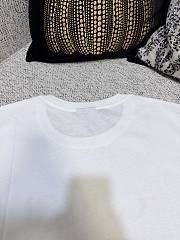 Kitlife Gucci White Washed Cotton Jersey With Gucci Print T-shirt - 4