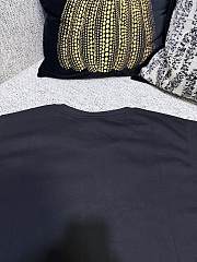 Kitlife Gucci Black Washed Cotton Jersey With Gucci Print T-shirt  - 6