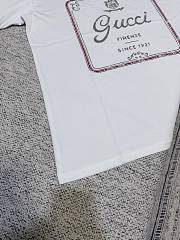 Kitlife Gucci Cotton Jersey T-shirt With Print White - 2