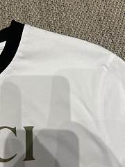 Kitlife Gucci Classic Logo Print Short-Sleeve T-Shirt Black & White - 6