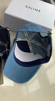 Kitlife Celine Arc de Triomphe Cowboy Baseball Cap Light Denim - 3
