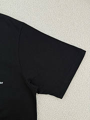 Kitlife Dior T-shirt Black With Dior Clover Embroidery - 2