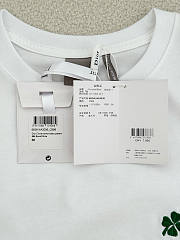Kitlife Dior T-shirt White With Dior Clover Embroidery  - 6