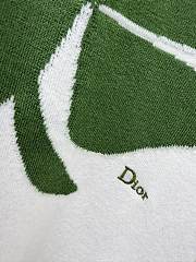 Kitlife Dior T-Shirt White with Clover Embroidery - 6
