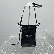 Kitlife Balenciaga Shopper Dust Bag Black 15x21cm - 1