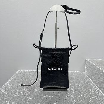 Kitlife Balenciaga Shopper Dust Bag Black 15x21cm