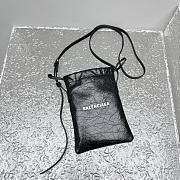 Kitlife Balenciaga Shopper Dust Bag Black 15x21cm - 2