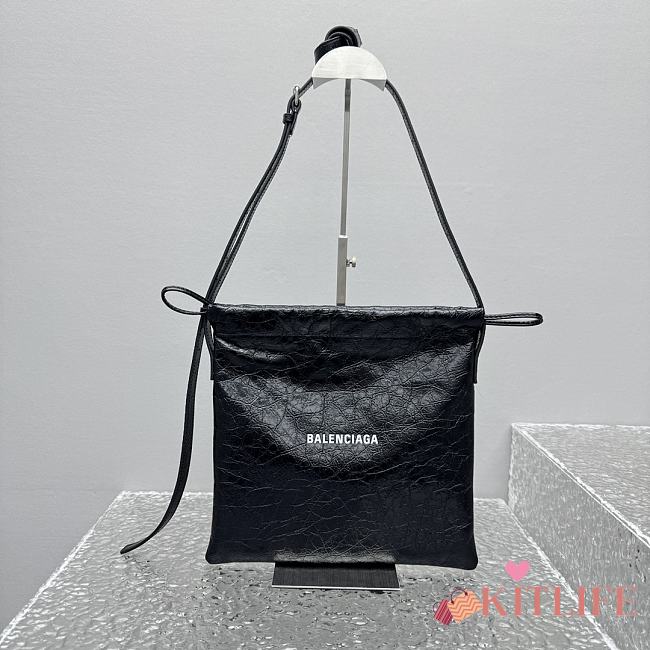 Kitlife Balenciaga Shopper Dust Bag Black 26x26cm  - 1