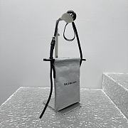 Kitlife Balenciaga Shopper Dust Bag Silver 15x21cm  - 5