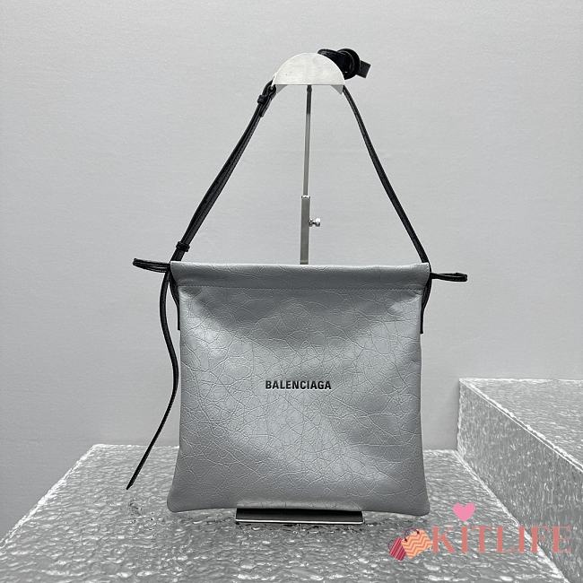 Kitlife Balenciaga Shopper Dust Bag Silver 26x26cm  - 1