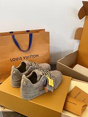 Kitlife Louis Vuitton Unisex Elephant Grey Checkerboard Sneakers  - 4