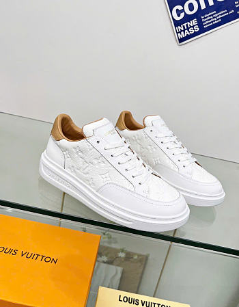 Kitlife Louis Vuitton Beverly Hills Men Sneakers White