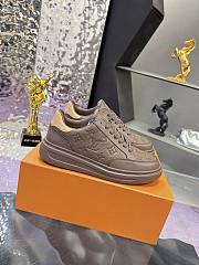 Kitlife Louis Vuitton Beverly Hills Men Sneakers Brown  - 1
