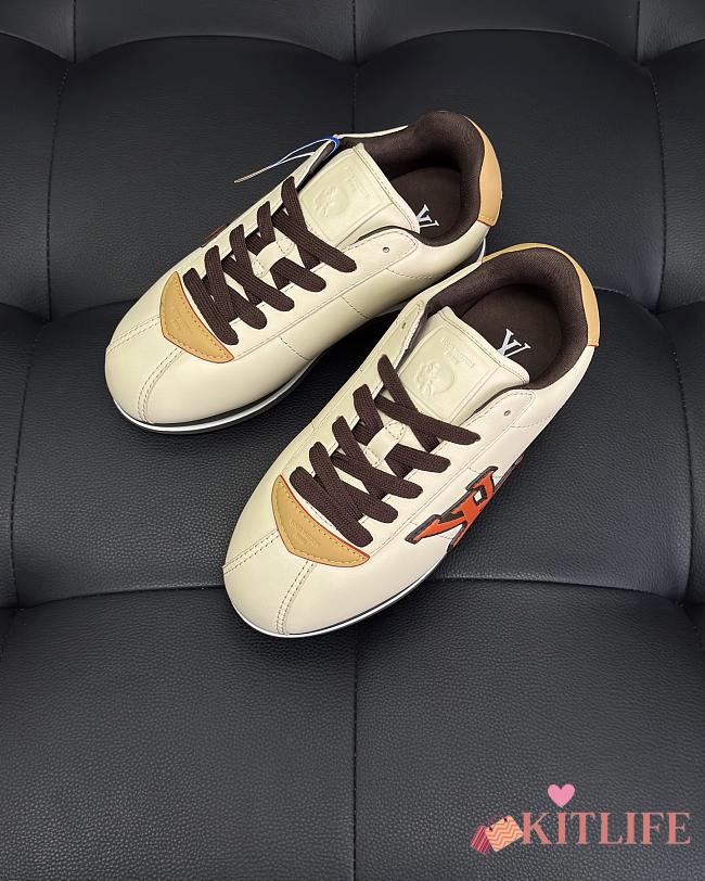 Kitlife Louis Vuitton Buttersoft Trainers Beige Sneakers - 1