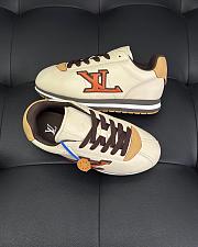 Kitlife Louis Vuitton Buttersoft Trainers Beige Sneakers - 3