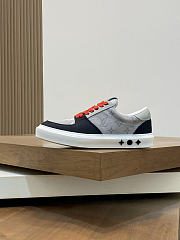 Kitlife Louis Vuitton Trainer Sneaker Grey & Black Waterproof Nubuck Leather - 2