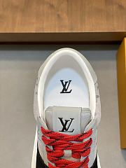 Kitlife Louis Vuitton Trainer Sneaker Grey & Black Waterproof Nubuck Leather - 5