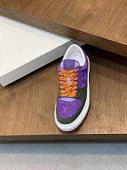 Kitlife Louis Vuitton Trainer Sneaker Purple Waterproof Nubuck Leather  - 5