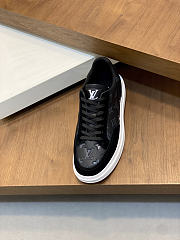 Kitlife Louis Vuitton Trainer Sneaker Black Waterproof Nubuck Leather  - 2