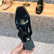 Kitlife Valentino Garavani Black Leather VLogo Locker Slingback Pumps - 4