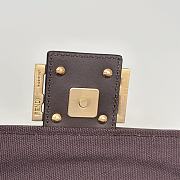 Kitlife Fendi Baguette Bag Dark Brown 0159A 27×6×14cm  - 2