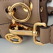 Kitlife Fendi Small Mon Tresor Bag Brown 14x12x18cm - 5