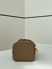 Kitlife Fendi Small Mon Tresor Bag Brown 14x12x18cm - 4