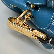 Kitlife Fendi Small Mon Tresor Bag Blue 14x12x18cm - 2