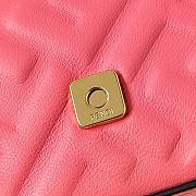Kitlife Fendi Nano Baguette Charm Pink Bag 11x2.5x7cm  - 2