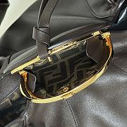 Kitlife Fendi Spy Large Handbag Dark Brown 48x20x22cm - 2