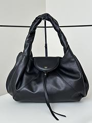 Kitlife Fendi Spy Large Handbag Black 48x20x22cm - 1